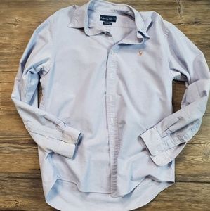 Polo, Ralph Lauren Blue oxford, lg